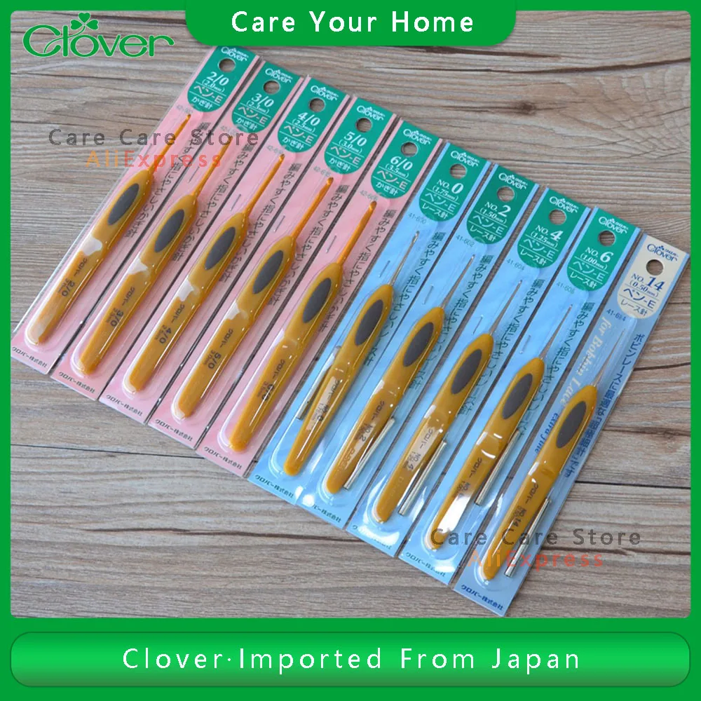 1Piece Original Clover Hook Clover Knitting Hooks Needle Crochet Clover Needle Knitting Needles Lace Crochet Hook Set From Japan