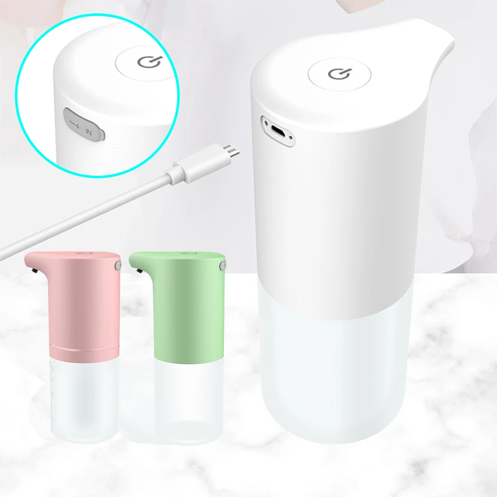 Touchless Automatic Foam Soap Dispenser USB Charging Smart  Dispenser Infrared Sensor Hand-Washer Sanitizer Liquid Dispenser