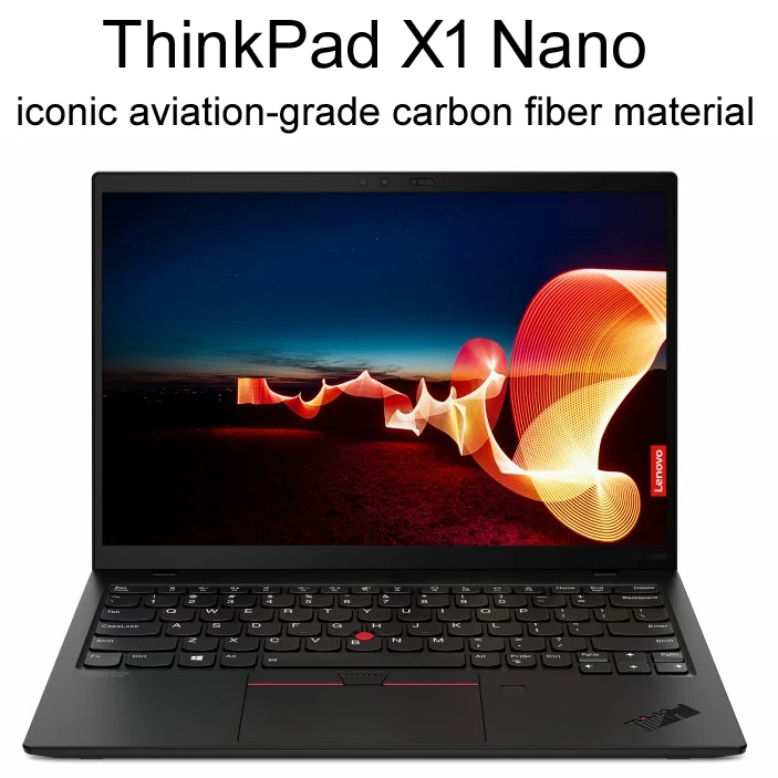 Best Lenovo Elite Laptop ThinkPad X1 Nano Intel Evo Certificated Platform  i7-1160G7 16GB 1TB Win10 Pro Backlit 5G SIM Touch