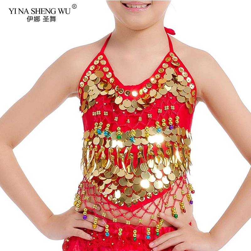 Girls Bellydance Oriental Costumes Children Belly Dance Costume Top 2 Style Grils Indian Sari Clothing bollywood for kids