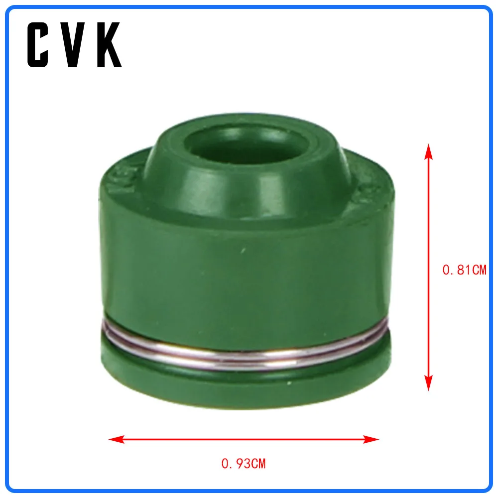 CVK 16PCS/set Valve Oil Seal Intake & Exhaust For HONDA CBR250 NC19 NC22 CBR250RR MC19 MC22 19/22 CBR400 NC23 Motorcycle