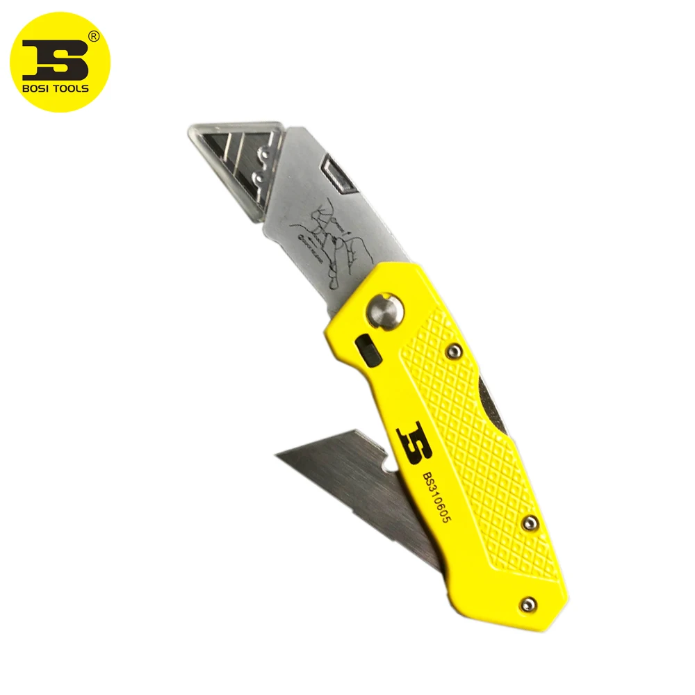 BOSI Foldable Utility Pocket Cutter Knife