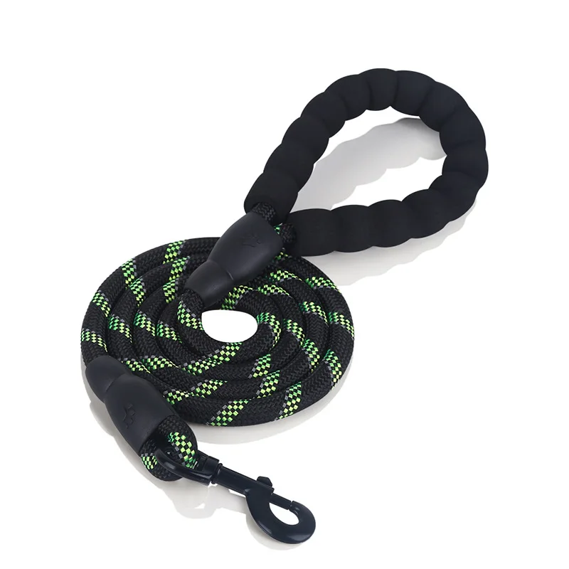 Explosion-Proof Dog Leash, Pet Hand Holding Rope, Nylon Reflective Round, Large and Medium Size, Dog Walking, Supplies