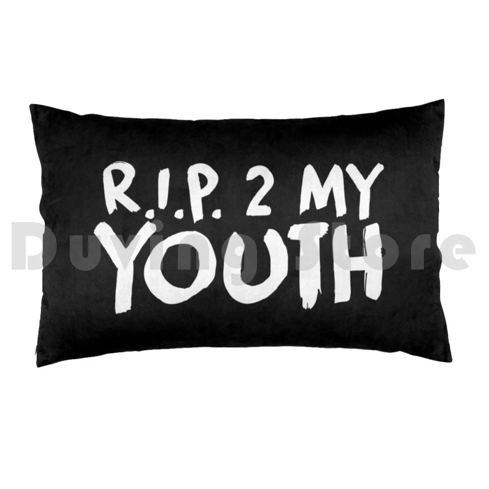 R.i.p. 2 My Youth Pillow case 846 Nbhd Wipe Out The Neighborhood