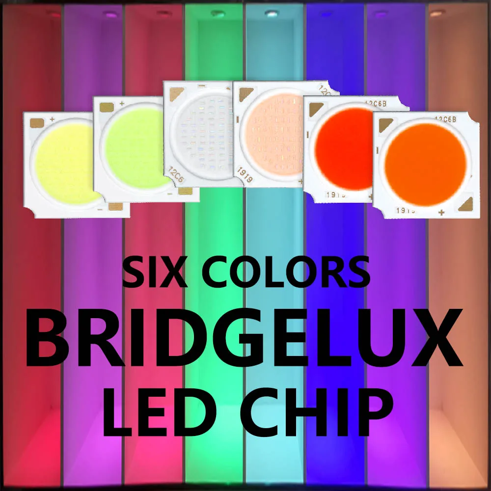 Imagem -06 - Led Chip Matrix Beads para Showcase Acessórios de Faça Você Mesmo Spotlight e Floodlight Bridgacrilato 6color Light 2036w dc 36 v 39v 300ma 10 Lot