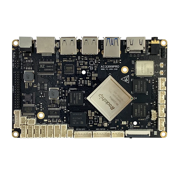 

Rockchip RK3399Pro Six-core Development Board Face Recognition AI Artificial Intelligence NPU Ai3399pro