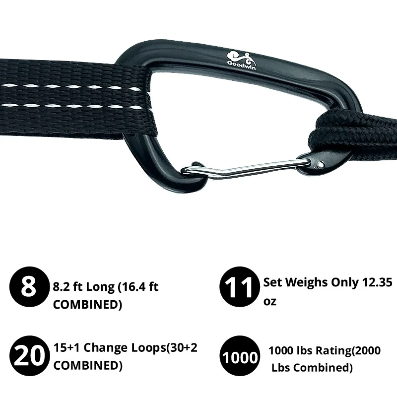 Hammock Strap Belt Hammock Rope hammok hamock hamaka 15+1 Loop