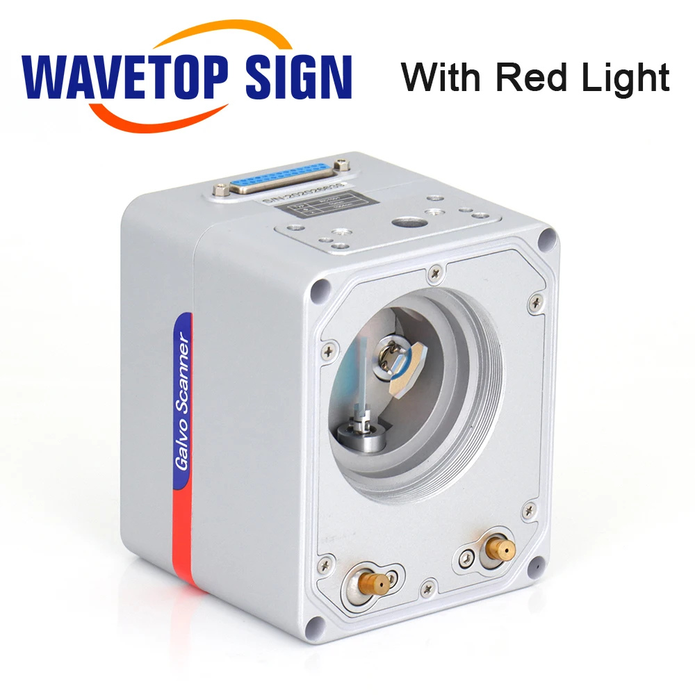 WaveTopSign RC1001 الألياف الليزر الماسح الضوئي Galvo سماعات رأس 10.6um & 1064nm 355nm 450nm فتحة 10 مللي متر الجلفانومتر الماسح الضوئي لوضع العلامات