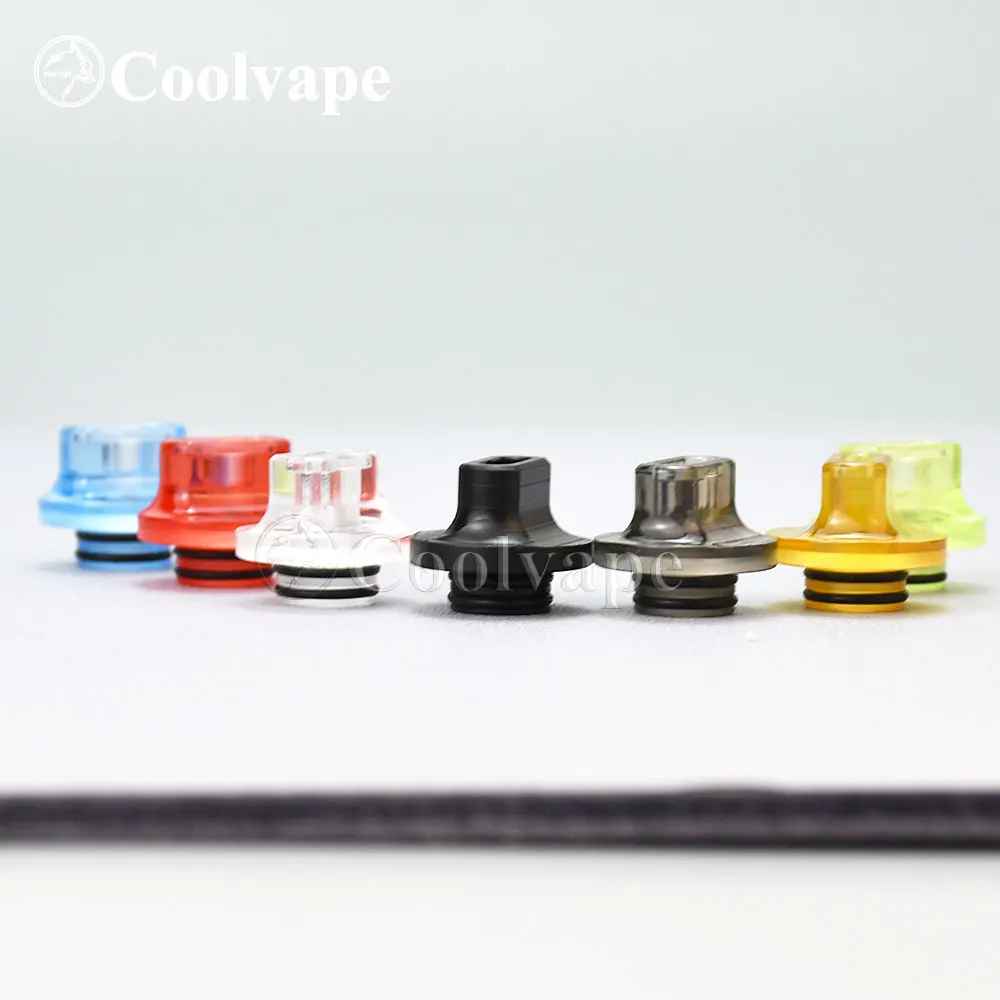 นกหวีด V2หยด510เคล็ดลับหยดสำหรับ Billet BB กล่อง Mod Kit/ DotMod DotAIO Pod/RDA/RDTA Vape Atomizer