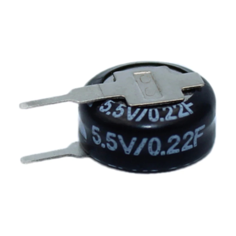 2PCS/Lot 5.5V Super Capacitor 0.1F 0.22F 0.33F 0.47F 0.68F 1F 1.5F 4.0F V/H/C Type Push Button Farrah Super Capacitor