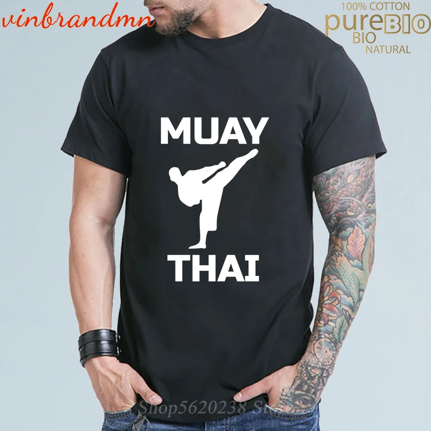 Camisetas de manga corta para hombre y mujer, ropa deportiva para gimnasio, Kick Boxing, Muay Thai, novedad, gran oferta