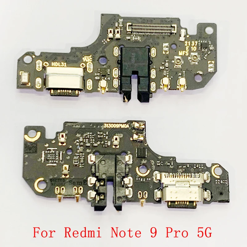 USB Charging Port Connector Board Flex Cable For Xiaomi A2 6X Redmi Note 9 9Pro 4G 5G Note 7 7Pro Note 8 8Pro 8T 10 10X