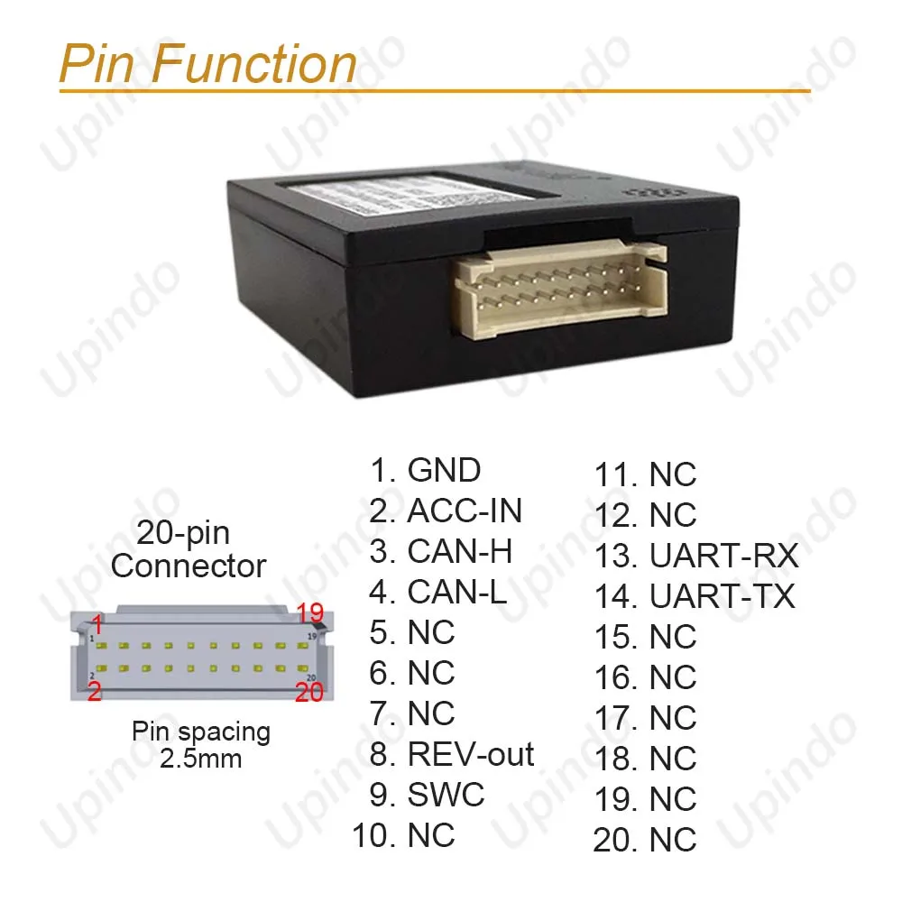 Car Android Headunit Radio CAN Bus Box Decoder Adapter For Mazda 3
