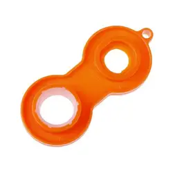 Llave burbujeadora de plástico amarillo 4 en 1, herramienta de extracción de grifo de lavabo de cocina, llave de fregadero, desmontaje, aireador de arrugas