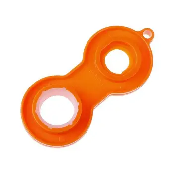 2ชิ้น4 IN1พลาสติกสีเหลืองกุญแจประแจเปิดก๊อกน้ำห้องครัวอ่างล้างหน้าประแจถอดเครื่องมือเติมอากาศหัวฉีด