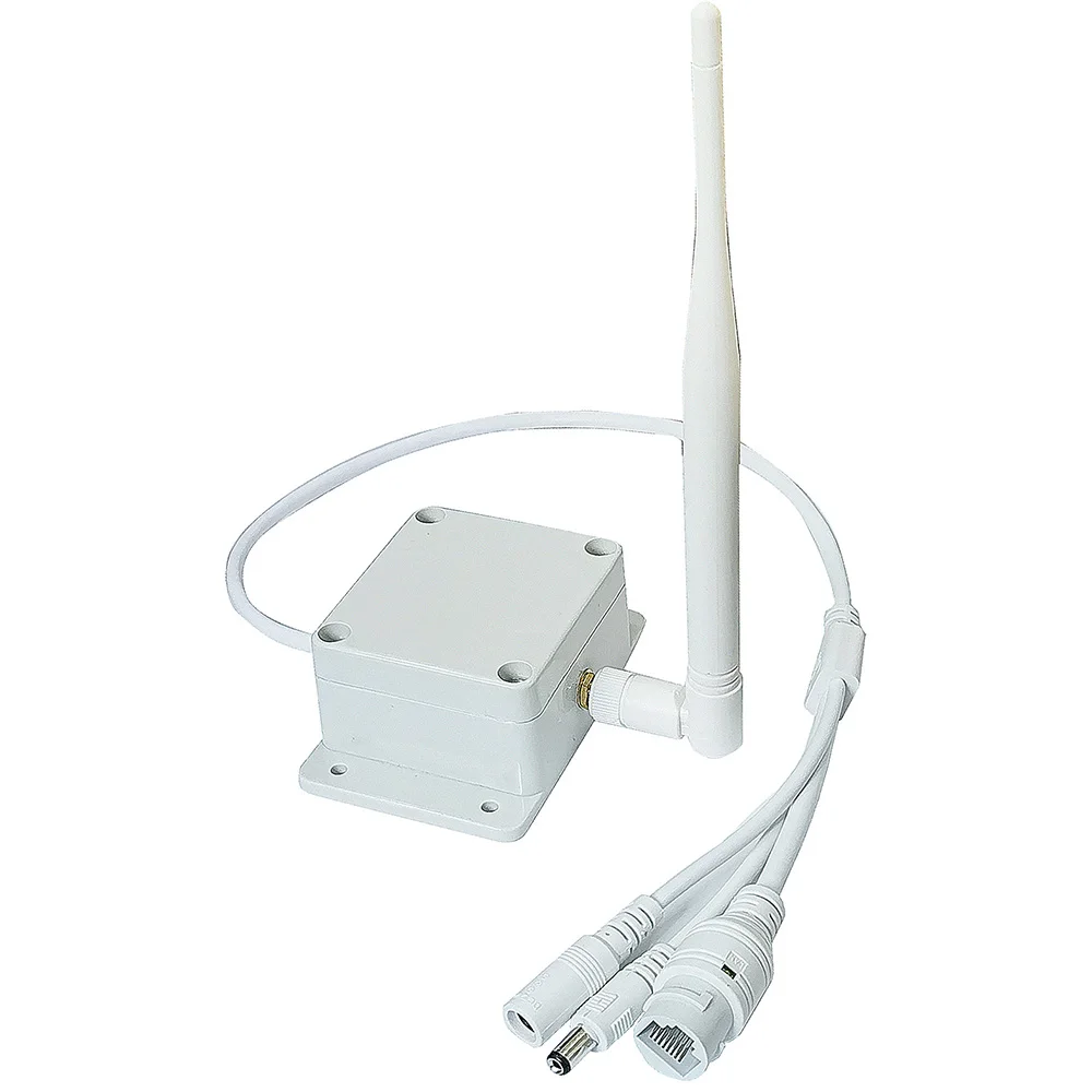 Caméra de surveillance IP PTZ IP WiFi HD 2MP/5MP, dispositif de sécurité sans fil, longue distance 1 à 1, portée de 1km, avec émetteur et récepteur