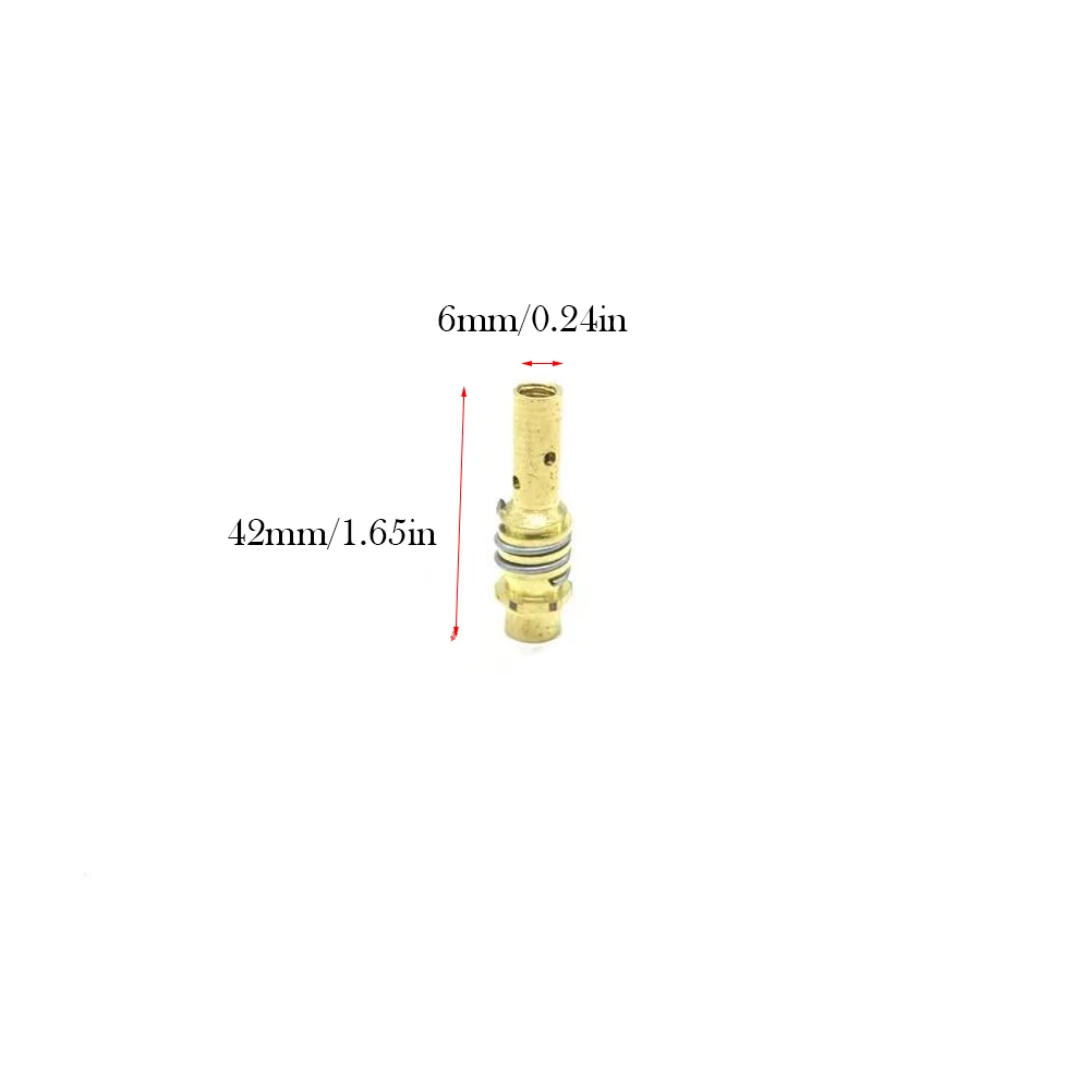 14Pcs  Welding Torch Nozzle MB-15AK Argon Arc Welding 0.6/0.8/0.9/1.0/1.2mm Nozzle Contact Tip For 15AK MIG MAG Welder