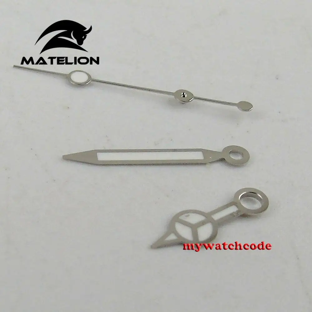 ساعة بيضاء بحافة فضية تناسب NH35 NH36 7s26 7s36 7s25 6r15 4r15 ETA 2824 حركة ميوتا 8215