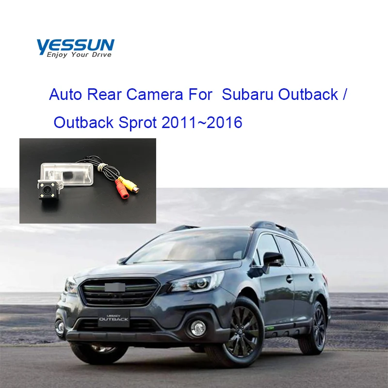 

Yessun License plate camera For subaru outback 2013 Outback Sprot 2011~2016 Car Rear View camera Parking Assistance