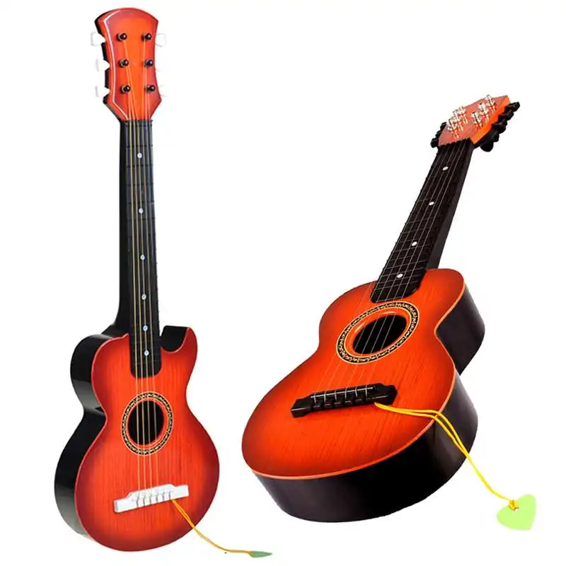 Children's Toys Small Guitar But The Musical Instrument Fancy Music Toy Educational String Type Children Learning & Exercising