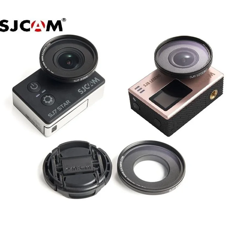 Original SJCAM SJ6 Legend M20 Sj4000 Sj5000X Wifi SJ7 MC Lens UV+Protection Cap Lens Protect /CPL Polarizer Cover Camera