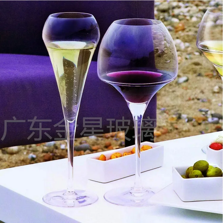 

Lead free crystal goblet red wine glass wine cup creative Champagne Cup Bordeaux wine