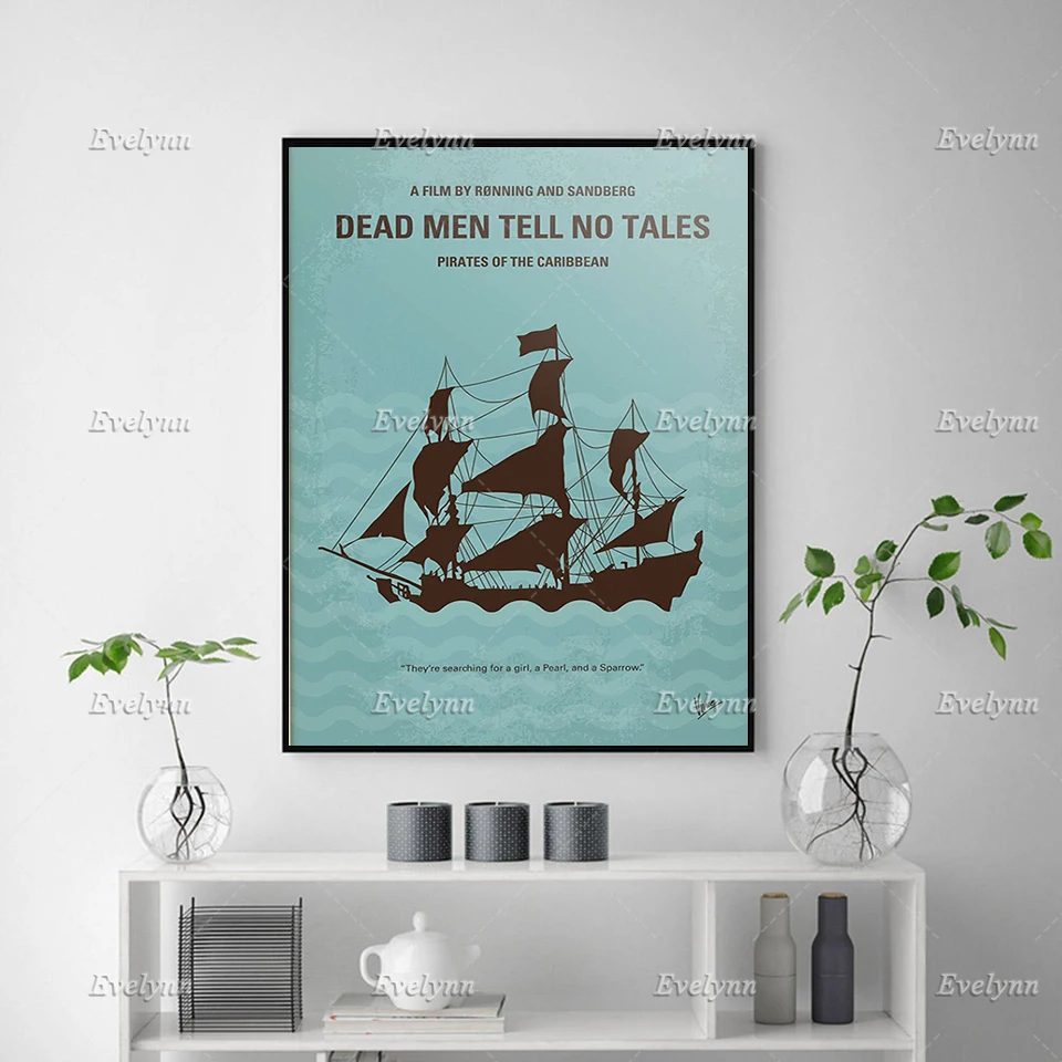 Pirates Of The Poster-Singer- Painting And Prints On Canvas Wall Art Picture For Living Room Cuadros Home Decor Floating Frame