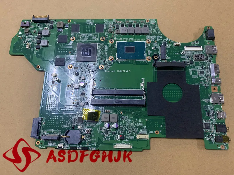 

Original MS-16J51 MS-17951 FOR MSI GE62 GP62 GE72 GP72 MS-16J5 MS-1795 Laptop Motherboard with I7-7700HQ and GTX950M/GTX960M