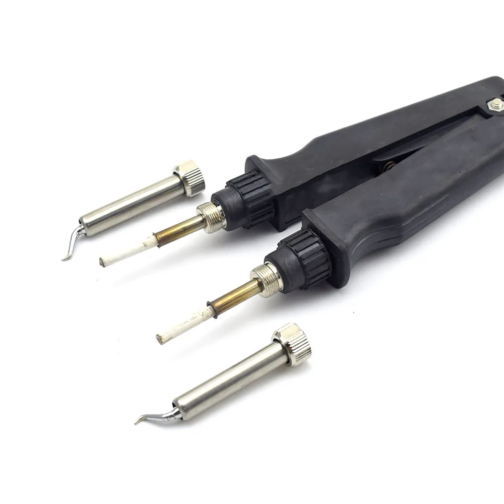 Estação De Solda 902 Ferro De Solda Dupla, Pinça Handle Clip, Alicate De Aquecimento, Estação De Solda Acessórios