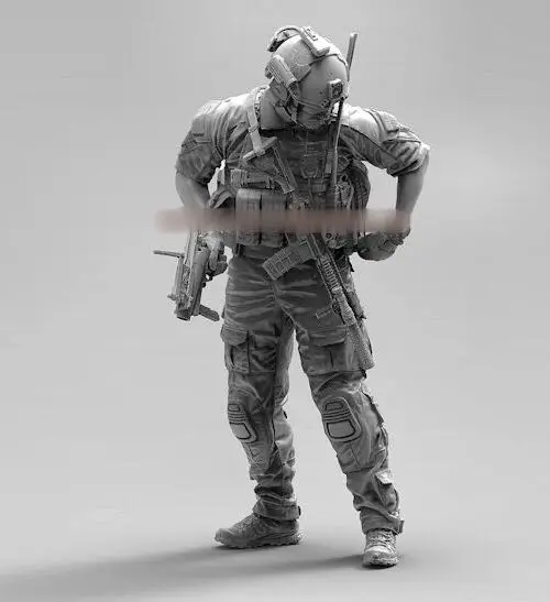 1/35 Resin Model Figure GK， Unassembled and unpainted kit