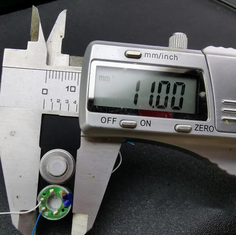 11mm speaker unit Heavy bass, mellow female voice 2pcs