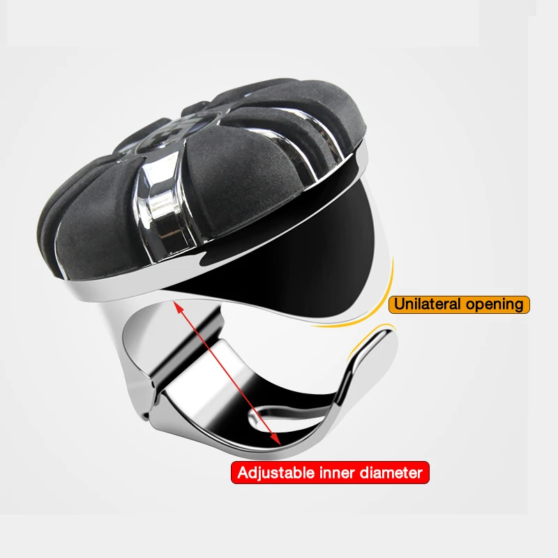 Shuaibet rotating steering wheel fine-tuning knob 360-degree rotating metal bearing power steering power-assisted ball