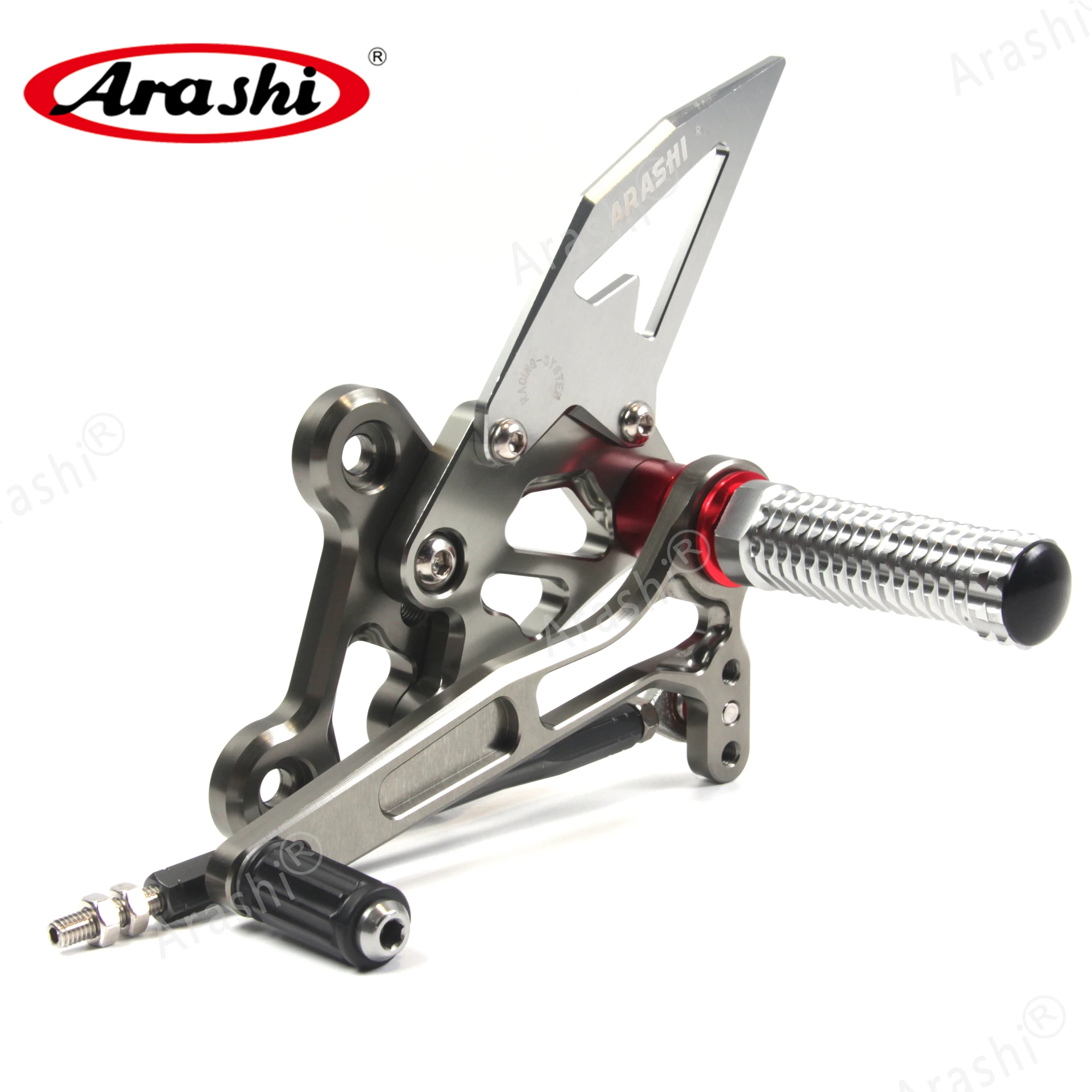 Arashi Rider Rearset For SUZUKI GSXS750 2015 - 2022 Adjustable Footrests Foot Pegs GSX-S750 GSX750S 2015 2016 2017 2018 2019