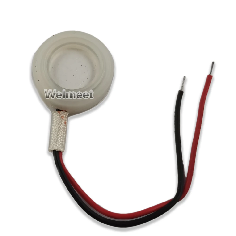 1pcs Φ16mm Ultrasonic Mist Maker Fogger Ceramics Discs Atomizing Film with Wire & Sealing Ring