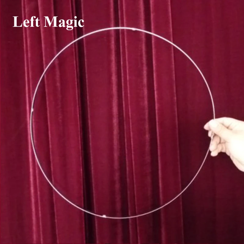 Circle To Square (Stainless Steel) Stage Magic Tricks Close Up Magic Props Comedy Street Mentalism Magia Toys Gadget  Claassic