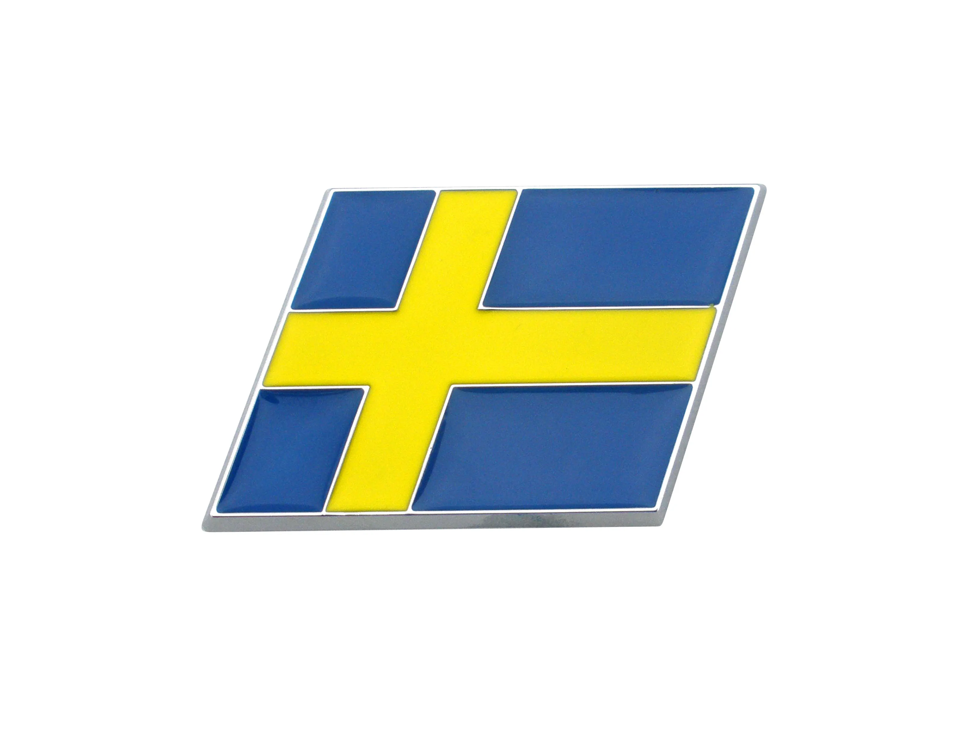 3D Plastic ABS Car Door Side Badge logo Tailgate grill grille Car Sticker GERMANY / SWEDEN Natioanl Flag Car Emblem