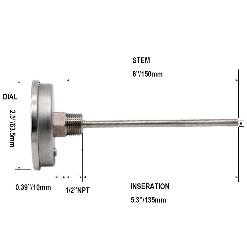 Dial Thermometer - 3\