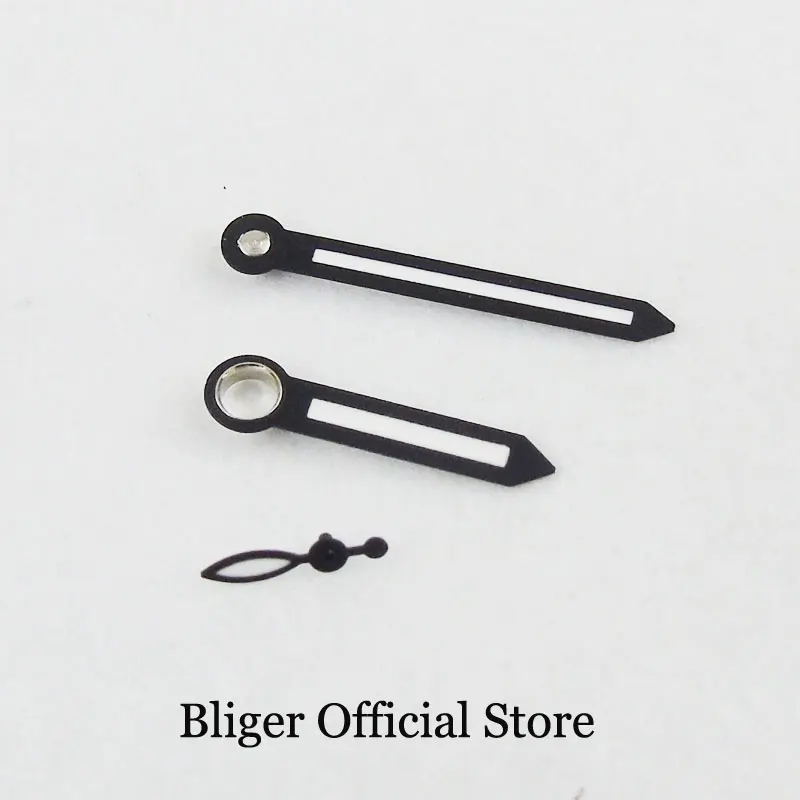 High Quality Black Watch Hand Watch Needles Fit ETA 6497 6498 Hand Winding Movement