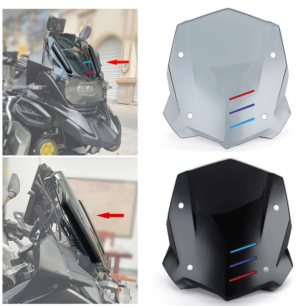 

Motorcycle Windshield WindScreen for BMW R1200GS R 1200 GS LC R1250 GS R1250GS ADV Adventure Wind Shield Screen Protector Parts