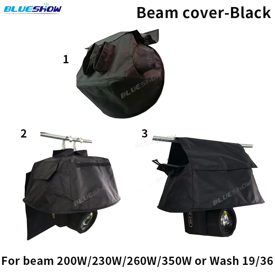 10 قطعة LED شعاع تتحرك رئيس غطاء للمطر Led الاسمية ضوء الاستخدام في المطر الثلوج معطف أغطية مقاومة للماء مع كريستال شفاف #5