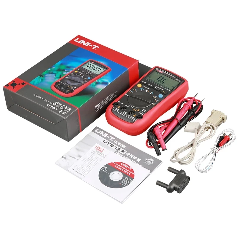 UNI-T UT61E Digitale Multimeter True Rms Auto Range UT61A/B/C/D Ac Dc Meter Data Hold multimetre + Usb Spanning En Stroom Monitor