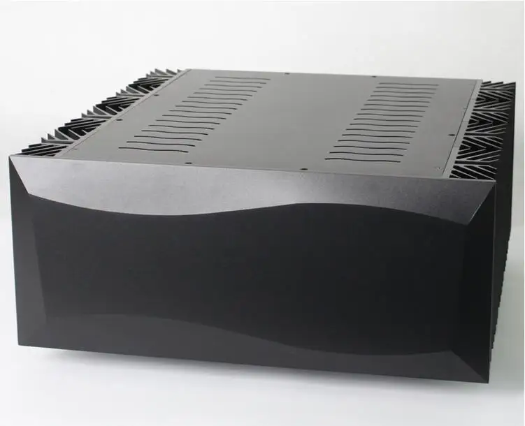 CJ155 nero Pieno telaio in alluminio amplificatore/Classe A caso amplificatore/AMP box/case/box FAI DA TE