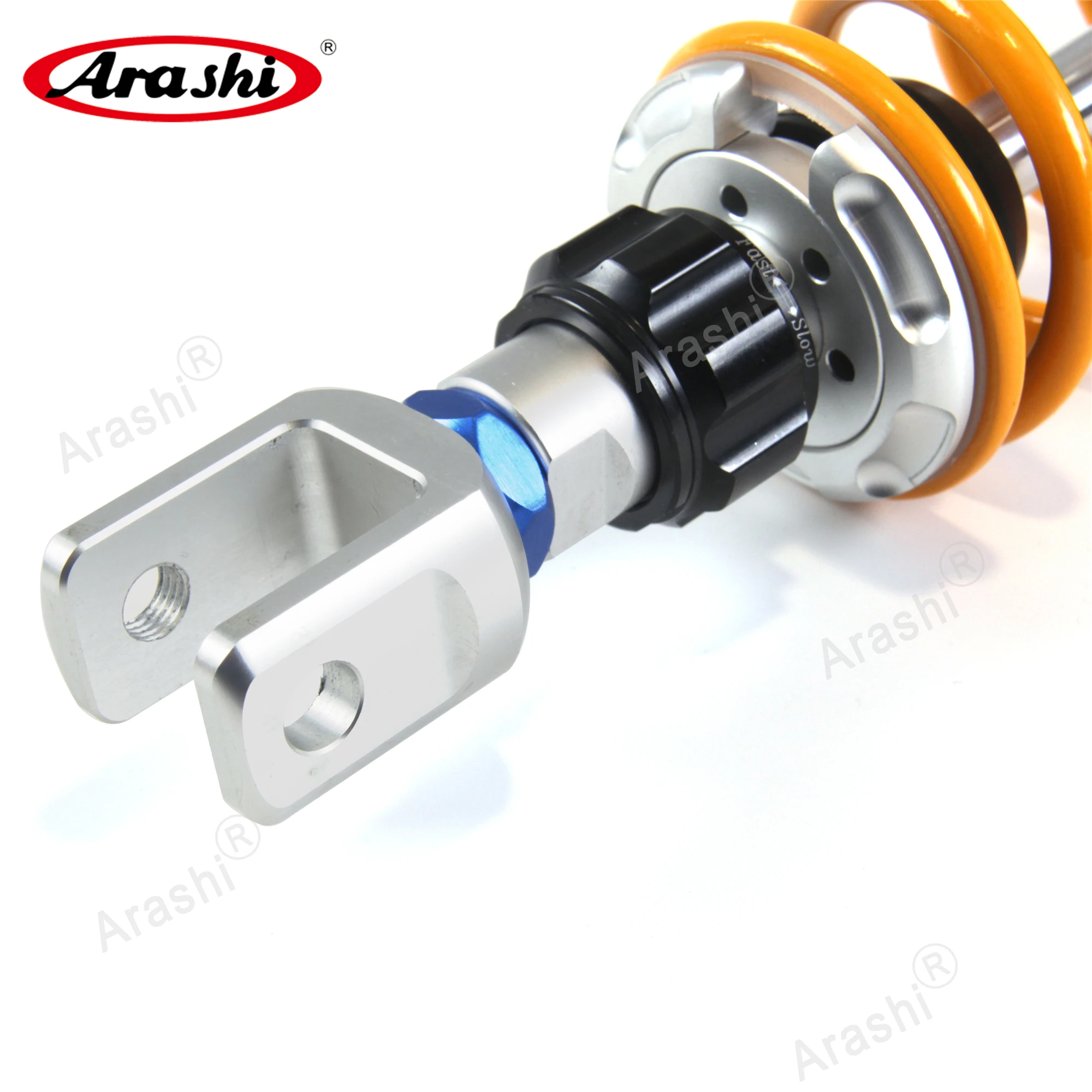 ARASHI Silver Wing 2002 - 2007 Adjustable Rear Shock Absorbers For HONDA SILVER WING 2003 2004 2005 2006 CNC Suspension Motor