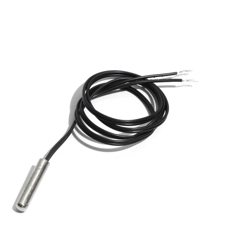 LUJINXUN NTC Stainless Steel Probe Thermistor Temperature Sensor 5K10K 20K 50K 100K 0.5/1M Cable for Fish tanks, Aquarium tanks