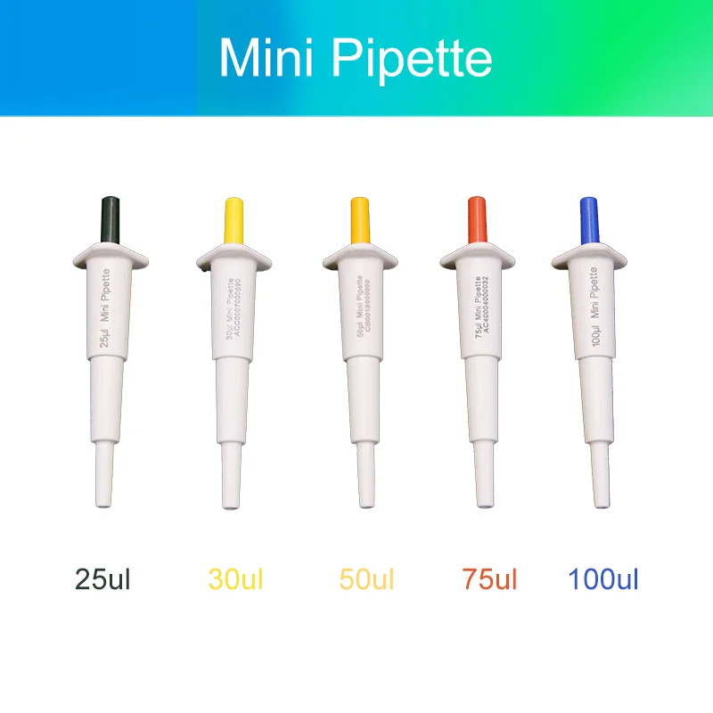 IKEME 10ul to 200ul Laboratory Pipette Dropper Fast Pipetting Portable Mini Pipette Environmentally Friendly Plastic Pipettes