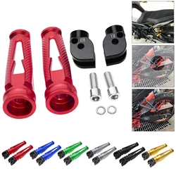 Footrest Passenger Foot Pegs For DUCATI Monster 696 796 695 659 Dark 749 999 S R Motorcycle Aluminum