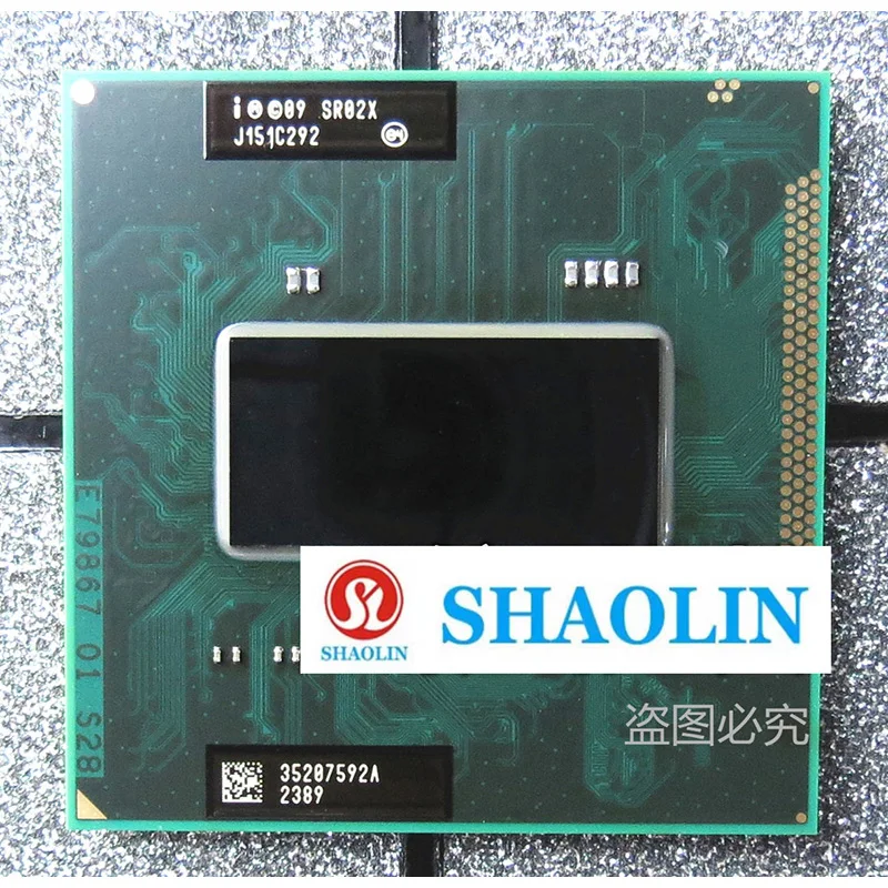 Originale SHAOLIN versione ufficiale originale spedizione gratuita i7-2860QM i7 2860QM SR02X 2.5 GHz Quad-Core processore CPU a otto Thread
