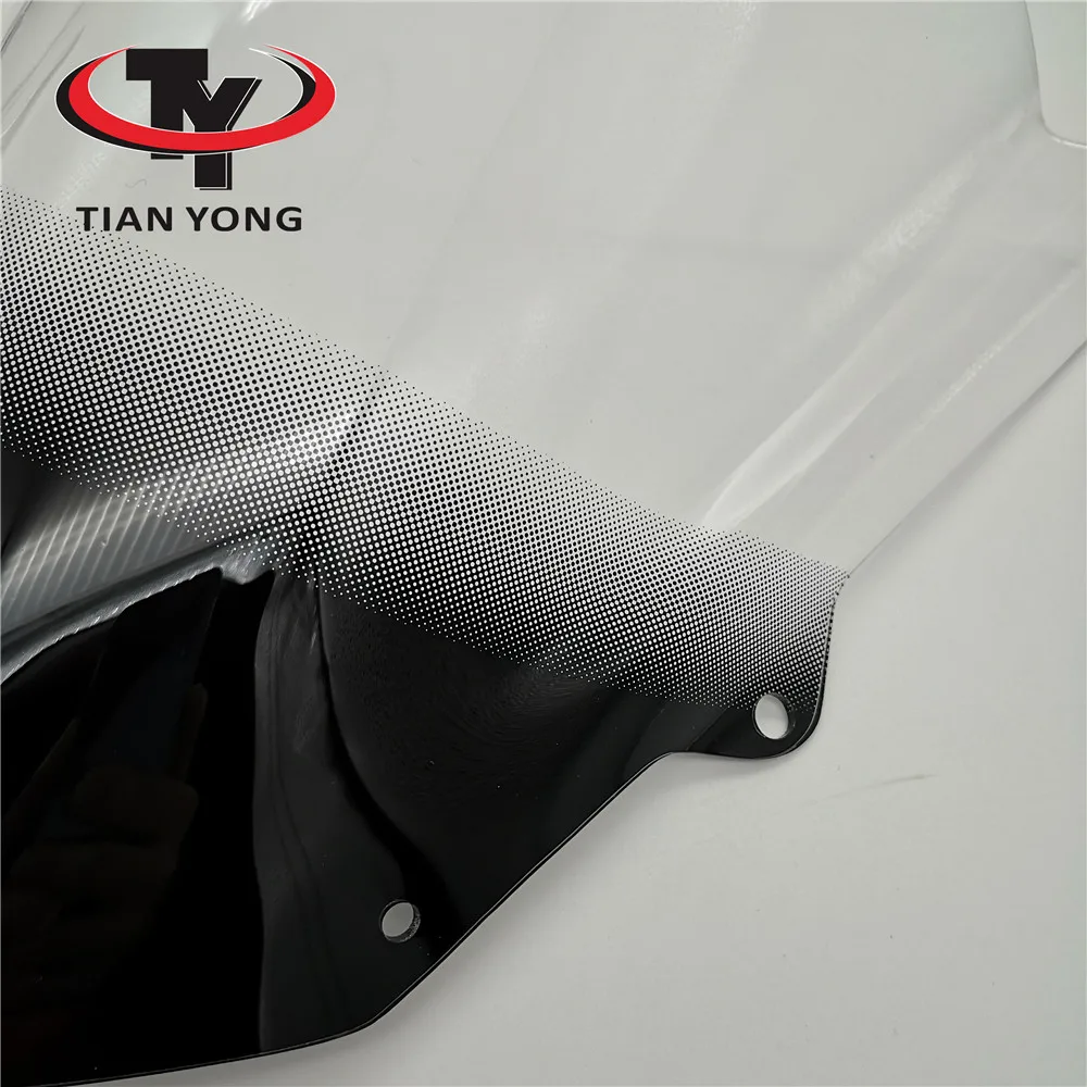 Motorcycle For Kawasaki ZX6R 2009-2010-2011-2012-2013-2014-2015-2016-2017 Smoke Clear Wind Deflectore Windscreen Windshield