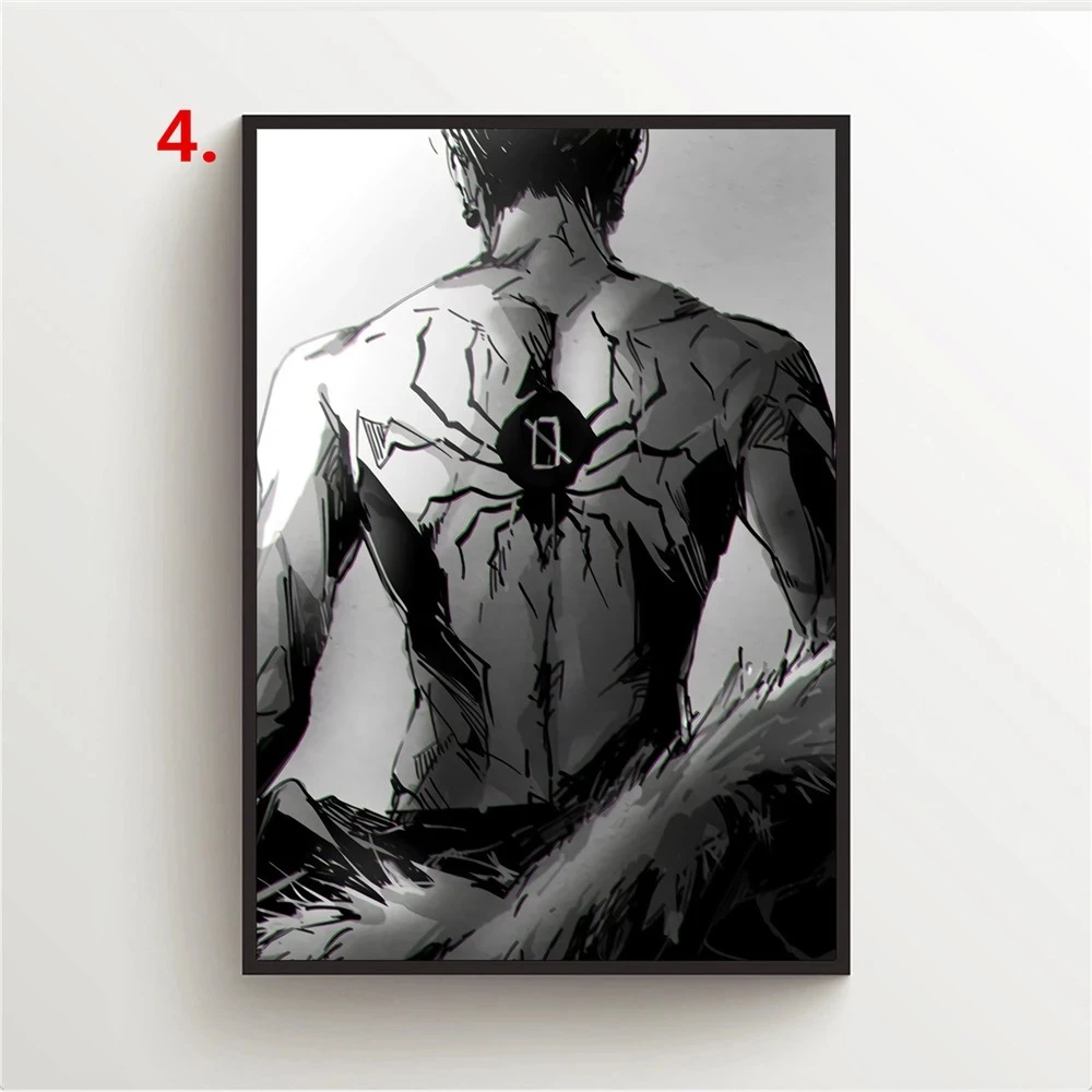 Classic Anime Wall Art Living Room Decor Hunter X Hunter Hisoka Morow Canvas Painting Nordic Poster Prints Japan Wall Pictures