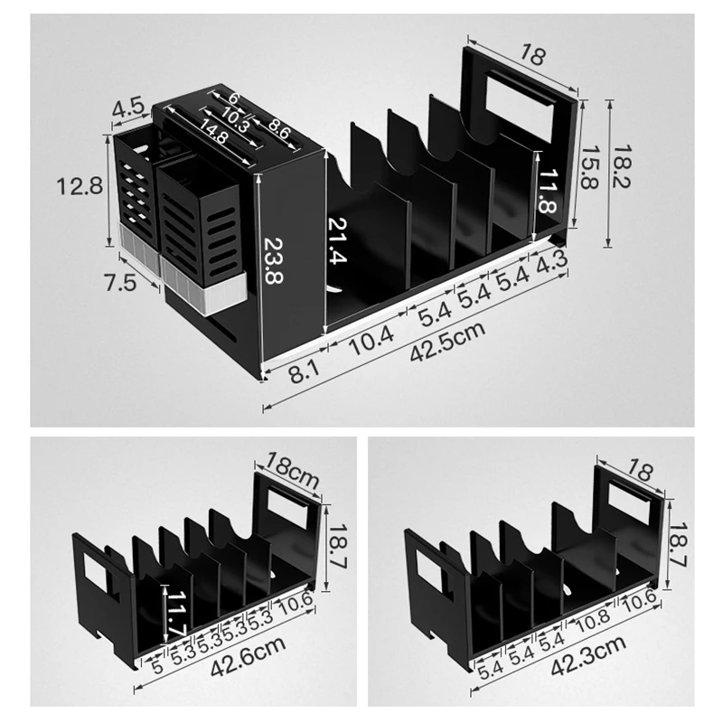 ELLEN Multifunction Kitchen Storage Cabinet Tableware Storage Combination  Knives Holder Pot Holder EL606